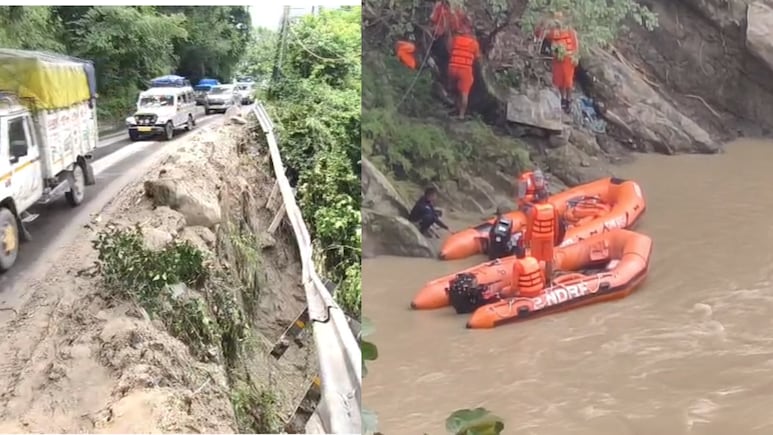 Missing Sikkim Family Found Dead After Vehicle Plunges Into Teesta River
