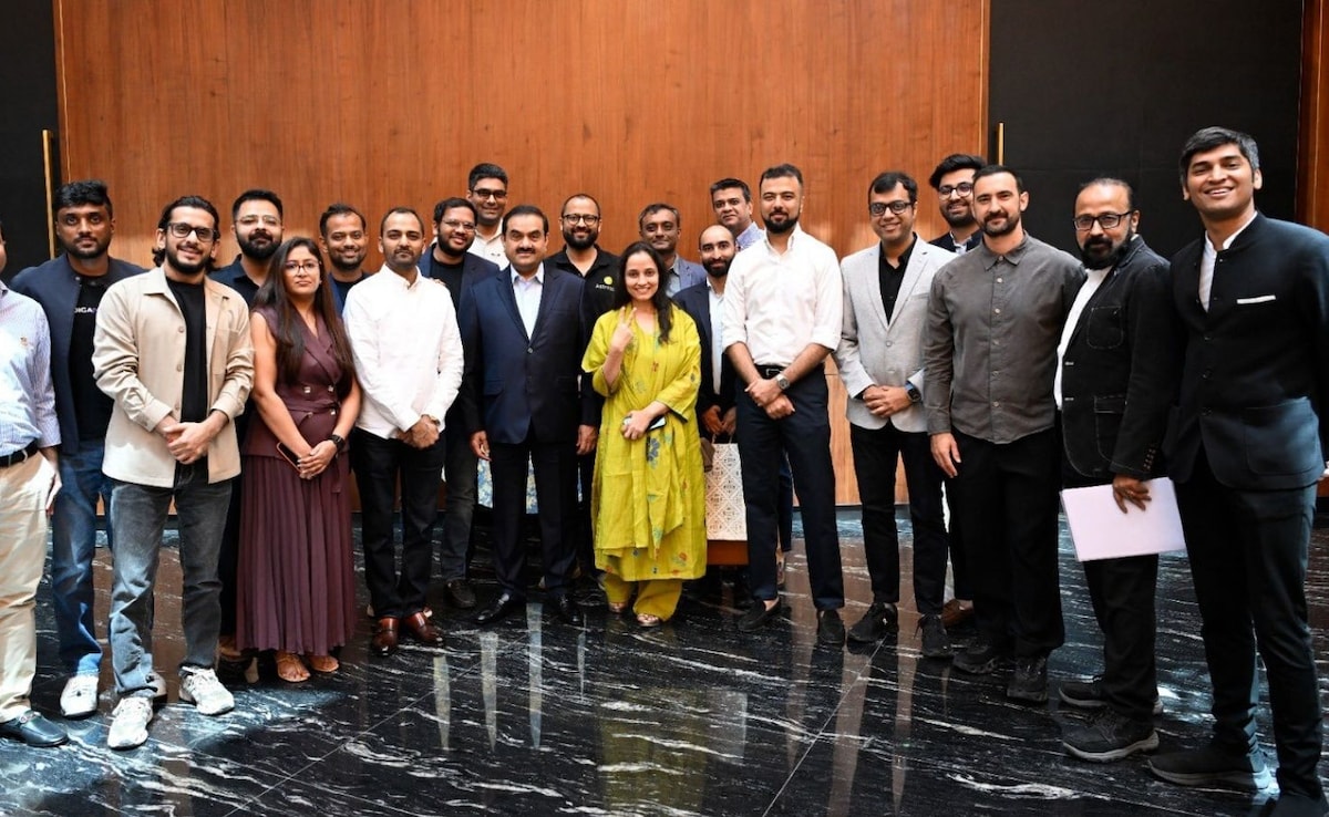 "Ecosystems Build Nations": Gautam Adani After Meeting 17 Startup Founders