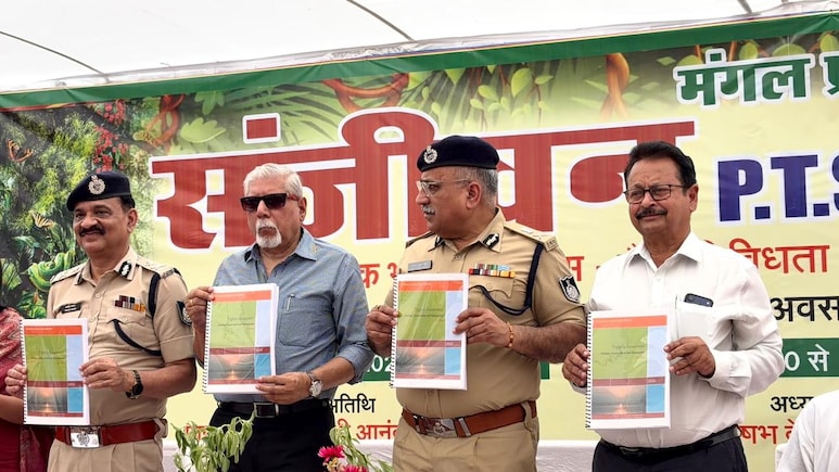 ग्वालियर का पुलिस ट्रेनिंग सेंटर तिघरा बना नया 'ऑक्सीजन हब', 16 हजार पौधों ने बदली बंजर जमीन की तस्वीर