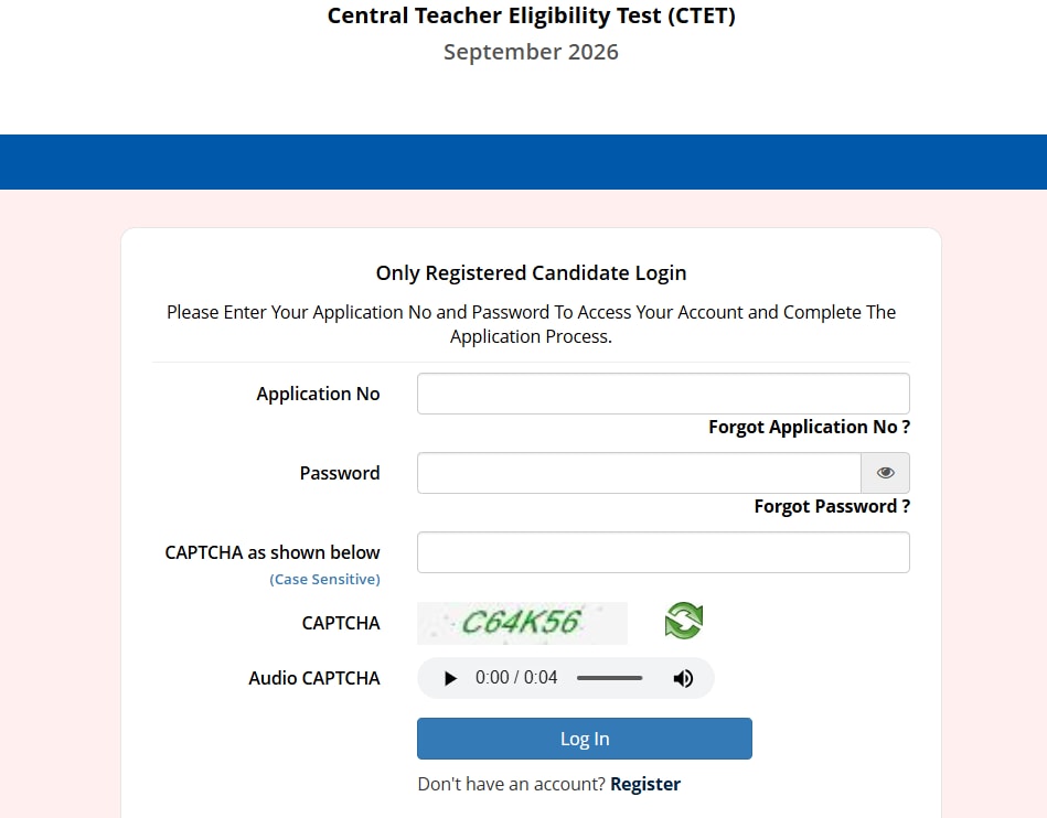 CTET September 2026 Registration Window Closes Today; Check Direct Link To Apply