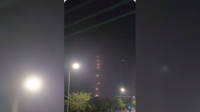 Caught On Camera: Iranian Missile Splits Into Multiple Warheads Mid-Air, Makes It Difficult To Intercept