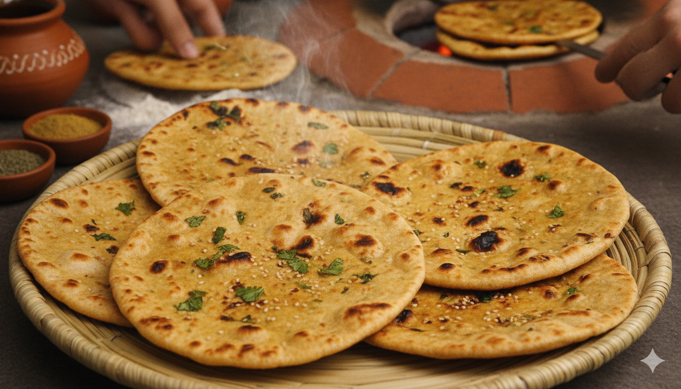 How To Make Restaurant-Style Tandoori Roti Using A Pressure Cooker