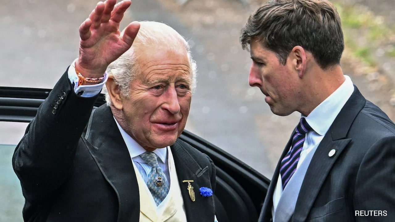 Senior Royals Gather As King Charles' Nephew Marries Nurse H