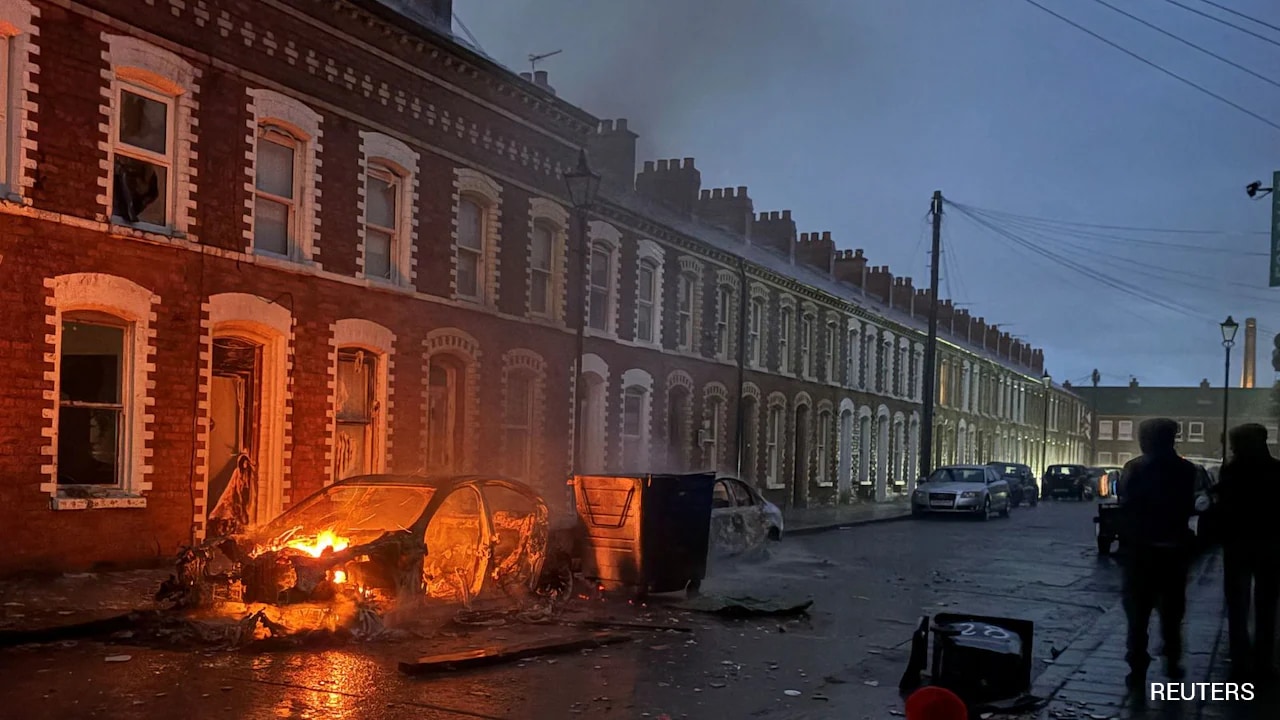 Belfast Experiences Disruption Following Riots Triggered by Knife Attack