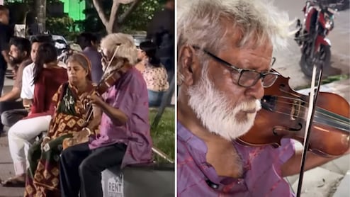 Viral Video: टूटी हुई वायलिन, सफेद बाल और आंखों में उम्मीद... इस बुजुर्ग कलाकार की कहानी ने इंटरनेट यूजर्स को किया इमोशनल