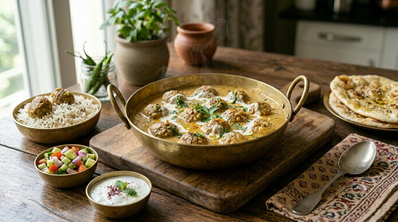 This Afghani Chicken Kofta Curry Will Impress Guests At Your Next Dinner Party