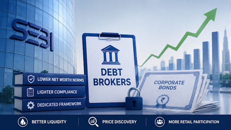 Exclusive: SEBI Weighs Easing Net Worth, Compliance Norms For Debt Brokers