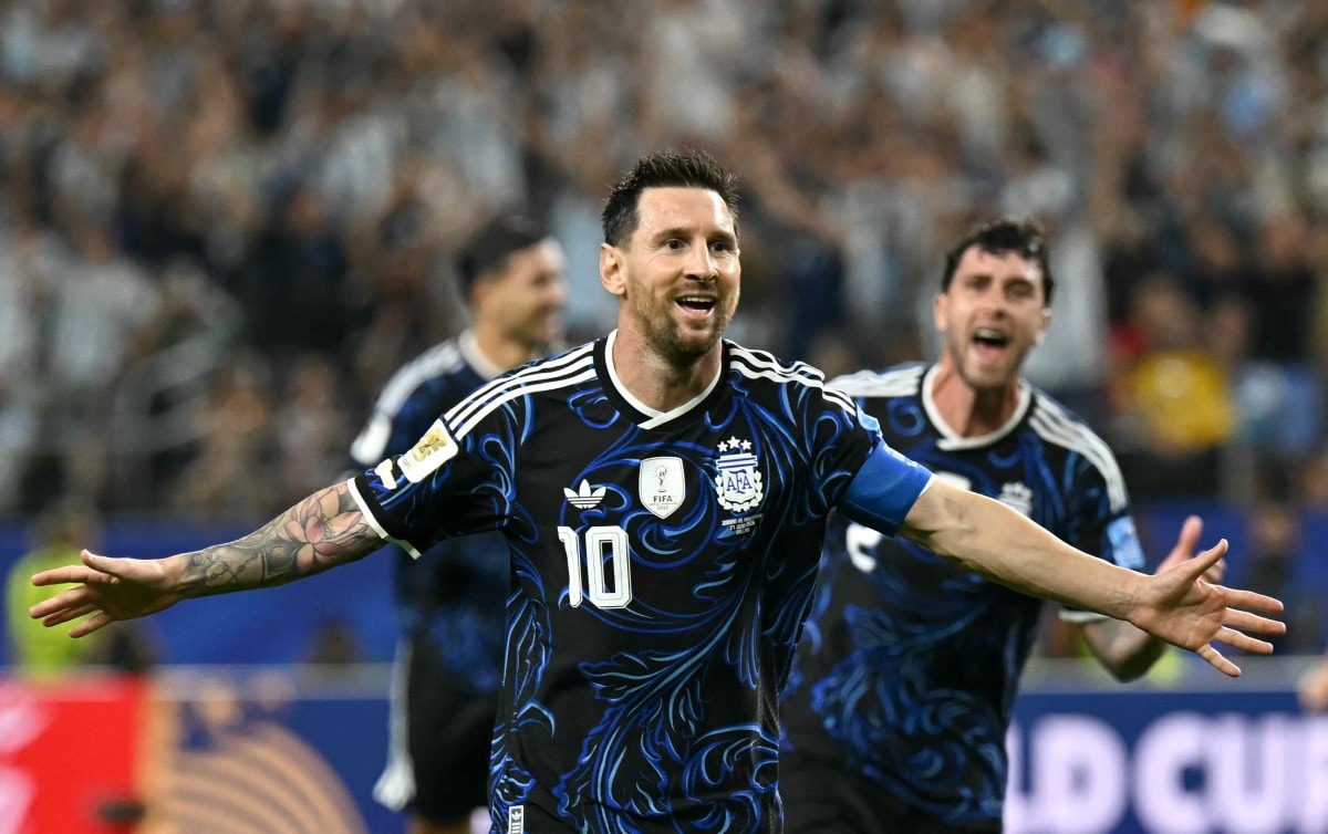Messi sets new FIFA World Cup record as Argentina beat Jordan 3-1