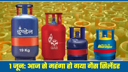 LPG Price Hike: कमर्शियल सिलेंडर हुआ 53 रुपये महंगा, छोटू सिलेंडर के भी दाम बढ़े, 14.2 किलो वाले घरेलू सिलेंडर का दाम जानिए
