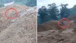 Viral Video: सड़क पार कर रहा था शख्स, तभी भरभराकर ढह गया पहाड़, रोंगटे खड़े कर देगा वीडियो