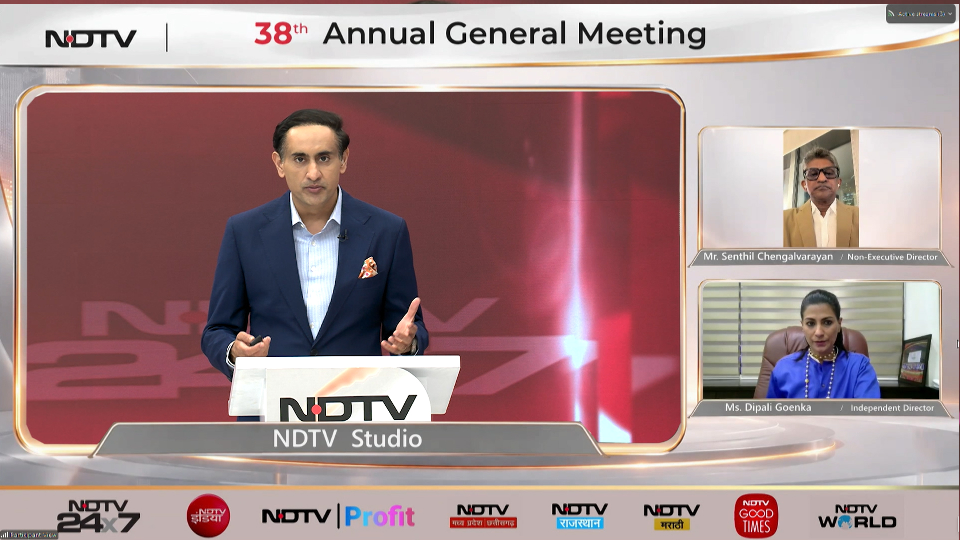 NDTV AGM 2026: Rahul Kanwal on NDTV's Next Era: AI, Innovation & Growth