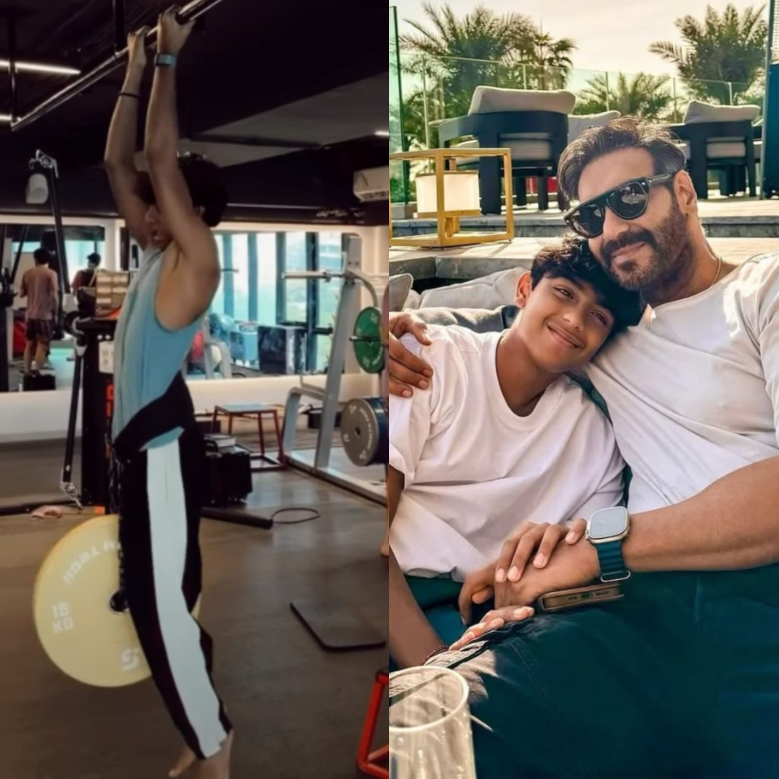 Yug Devgn's workout