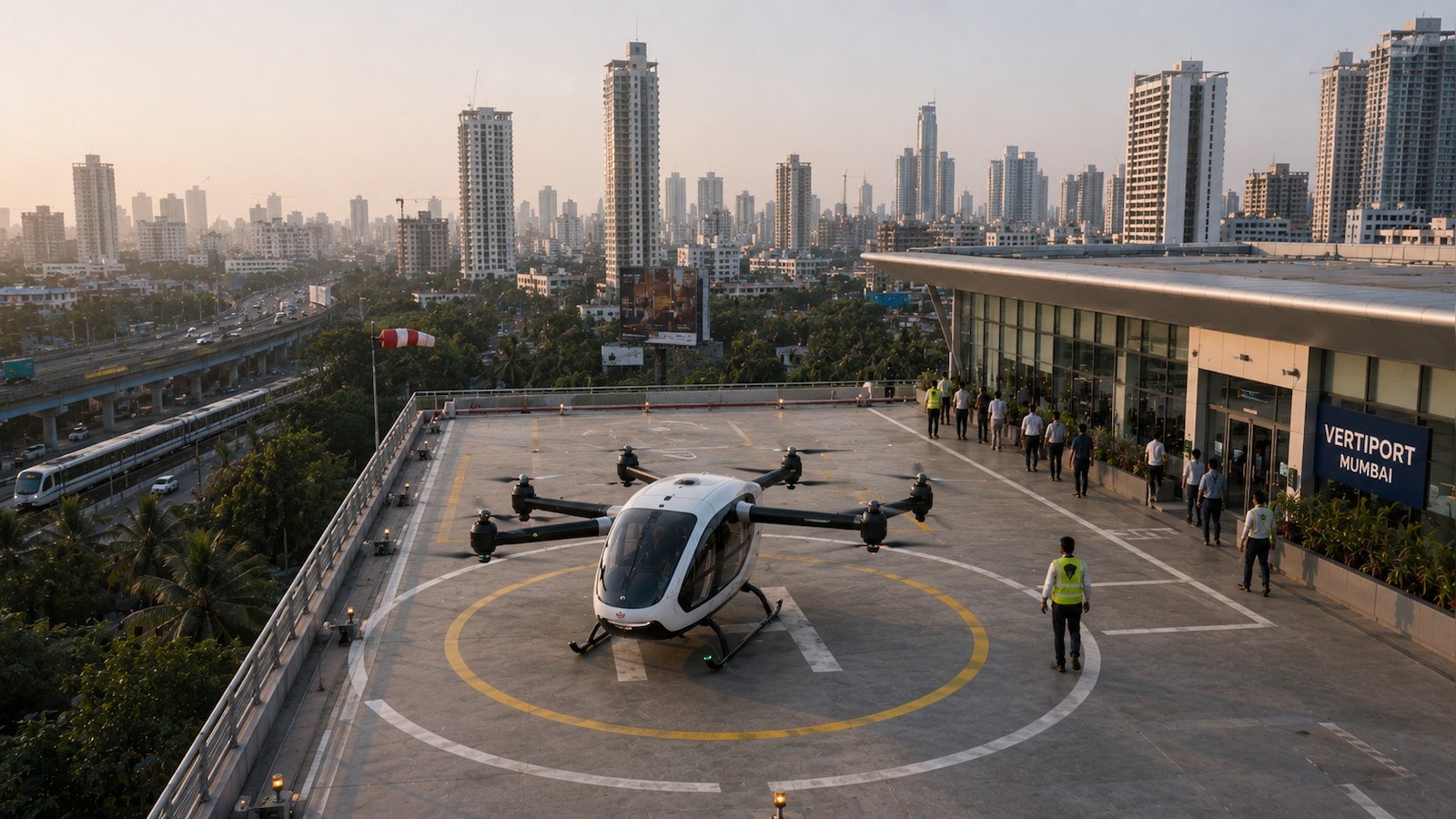 What Is A Vertiport? All About The Air Taxi Hub Planned For Dharavi Redevelopment Project