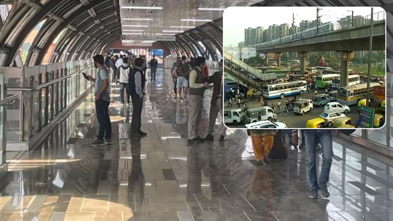 नमो भारत ट्रेन के आनंद विहार स्टेशन पर मिलेगी स्काईवॉक की सुविधा, एक साथ मेट्रो, रेल और बस तक पहुंचना होगा आसान