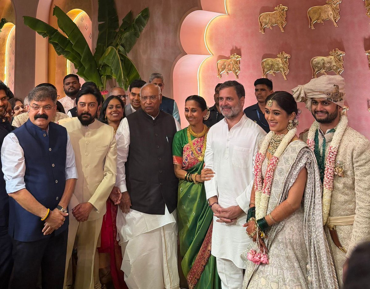 NCP MP Supriya Sule's Daughter Gets Married, Rahul Gandhi, Devendra Fadnavis Attend