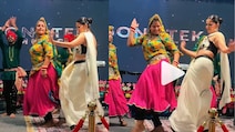 'तेरी आख्या का यो काजल' बजते ही नाचने पर मजबूर हुईं सपना चौधरी, किया ऐसा डांस छूट गए डांसर्स के पसीने