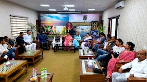 Rebel TMC MPs Meet Union Minister Bhupender Yadav In Delhi