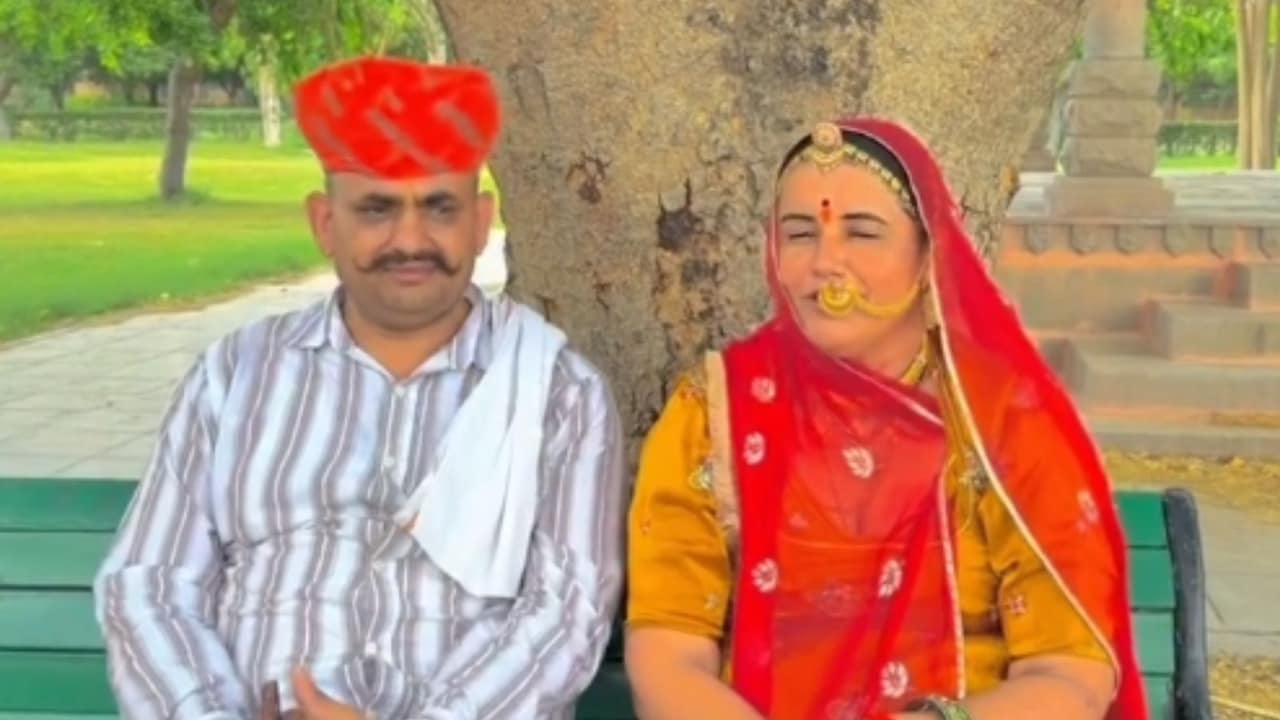 अनित बिश्नोई अपने पति के साथ अनित बिश्नोई अपने पति के साथ