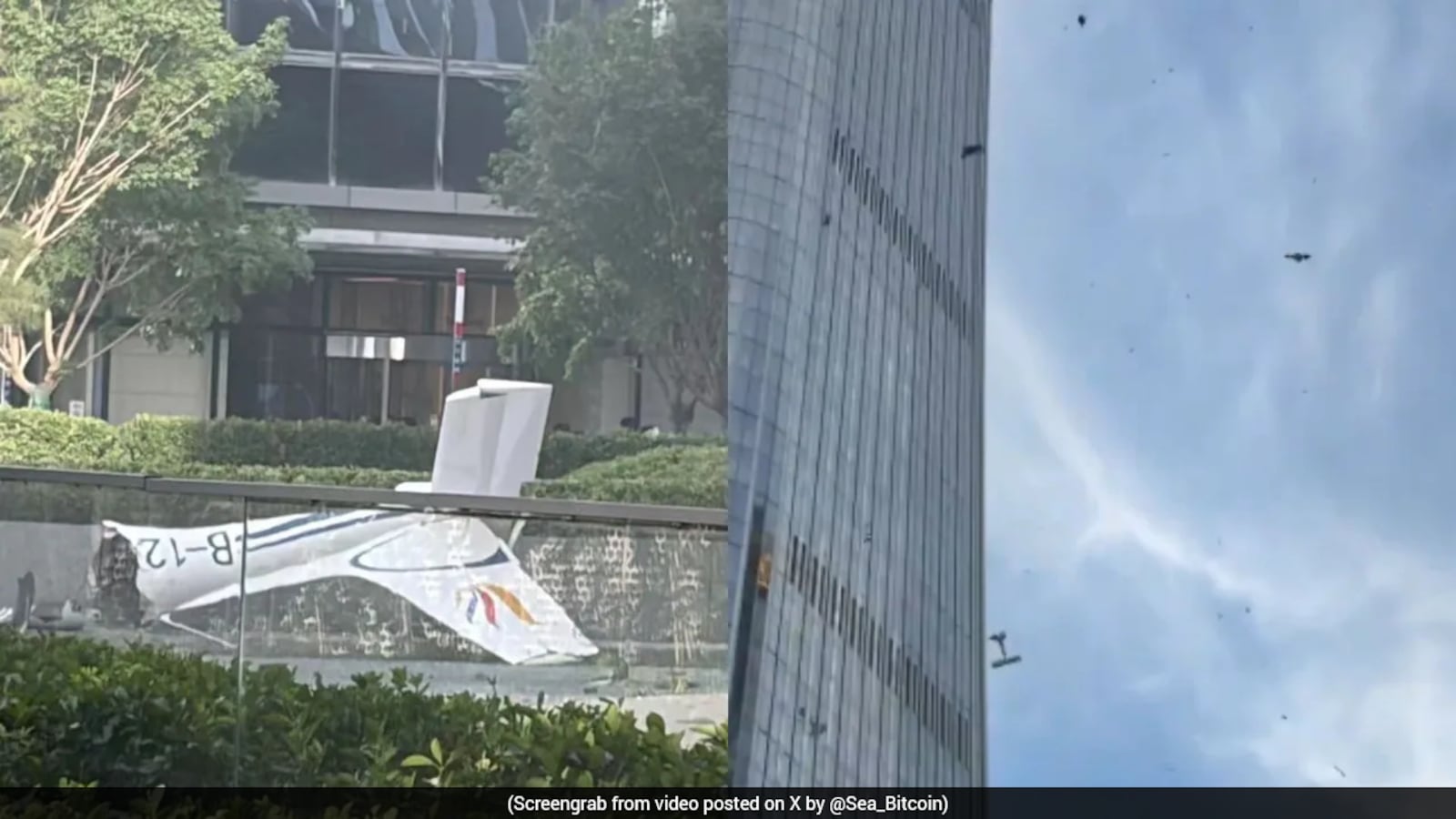 Small Plane Crash At Beijing’s Tallest Building Kills Pilot, Injures 13 Others