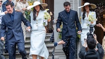 Dua-Callum's London Wedding: Singer Wears Schiaparelli Suit, Bvlgari Necklace