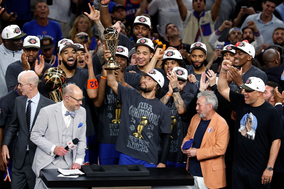 Knicks win NBA title after 53-year wait