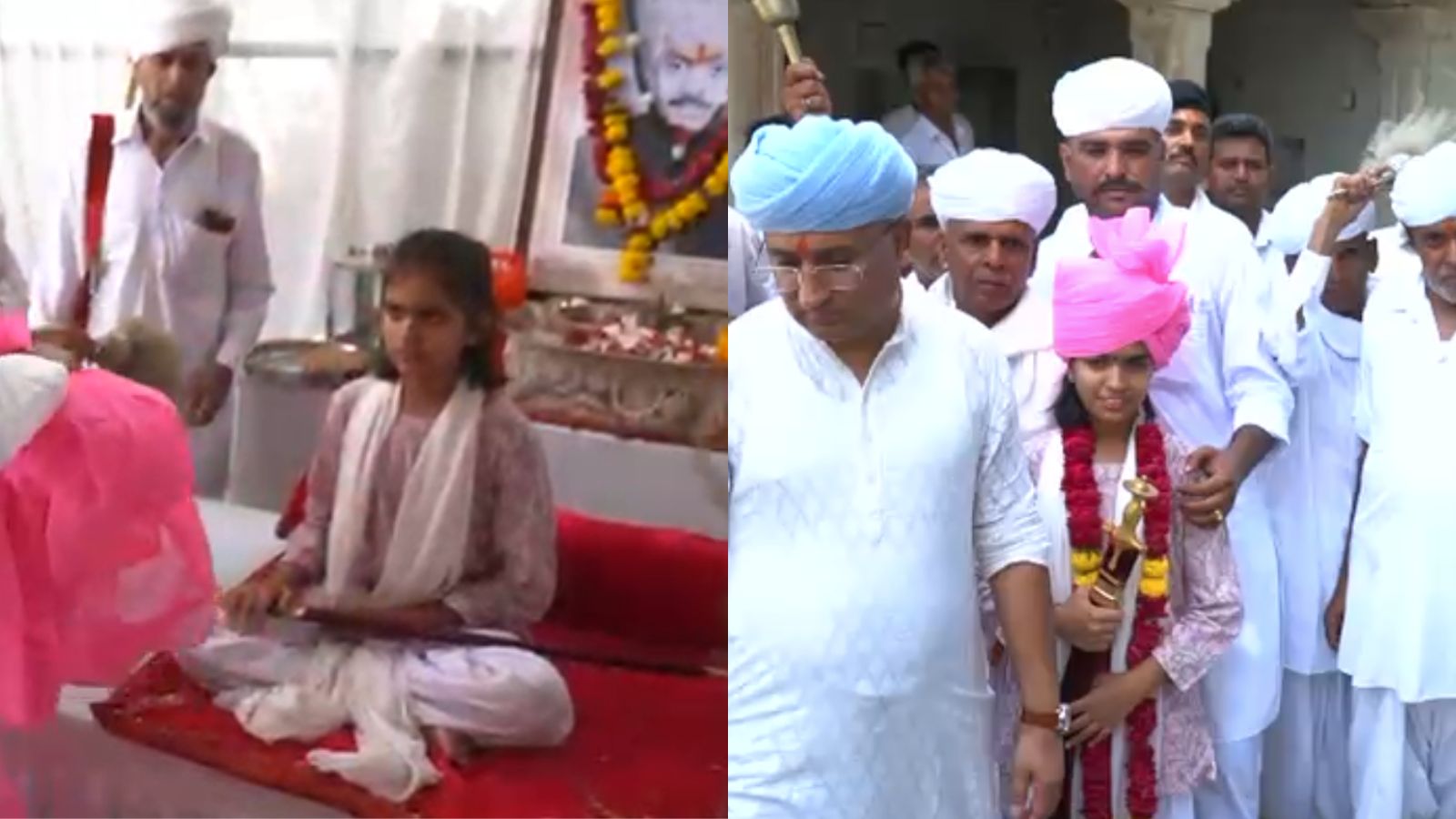 Blood 'Tilak', Pink Turban: 13-Year-Old Girl Makes History In Rajput Legacy