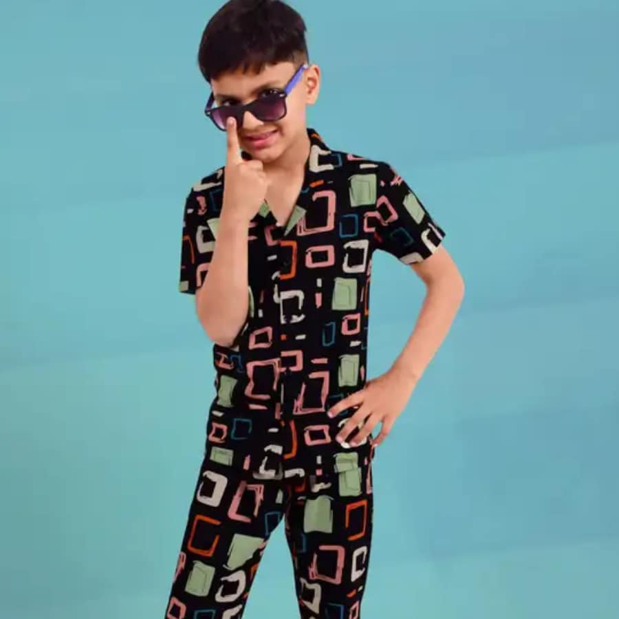 Click here to buy: 3BROS Boys Printed Multicolor Variant Night Suit Set Click here to buy: 3BROS Boys Printed Multicolor Variant Night Suit Set