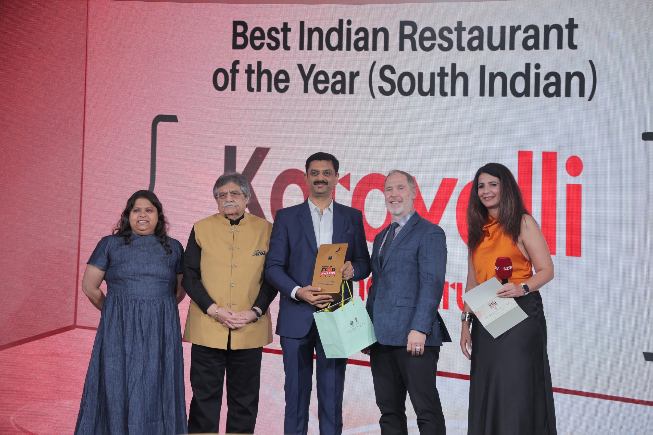 Bengaluru Restaurant Karavalli Has Won Best South Indian Restaurant At NDTV Food Awards