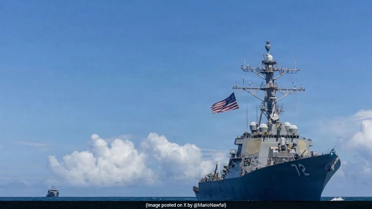 Iran Claims Fired Missiles On 2 US Warships, CENTCOM Says "Did Not"