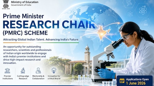 Applications Invited For Prime Minister Research Chair Scheme 2026, Check Details Here