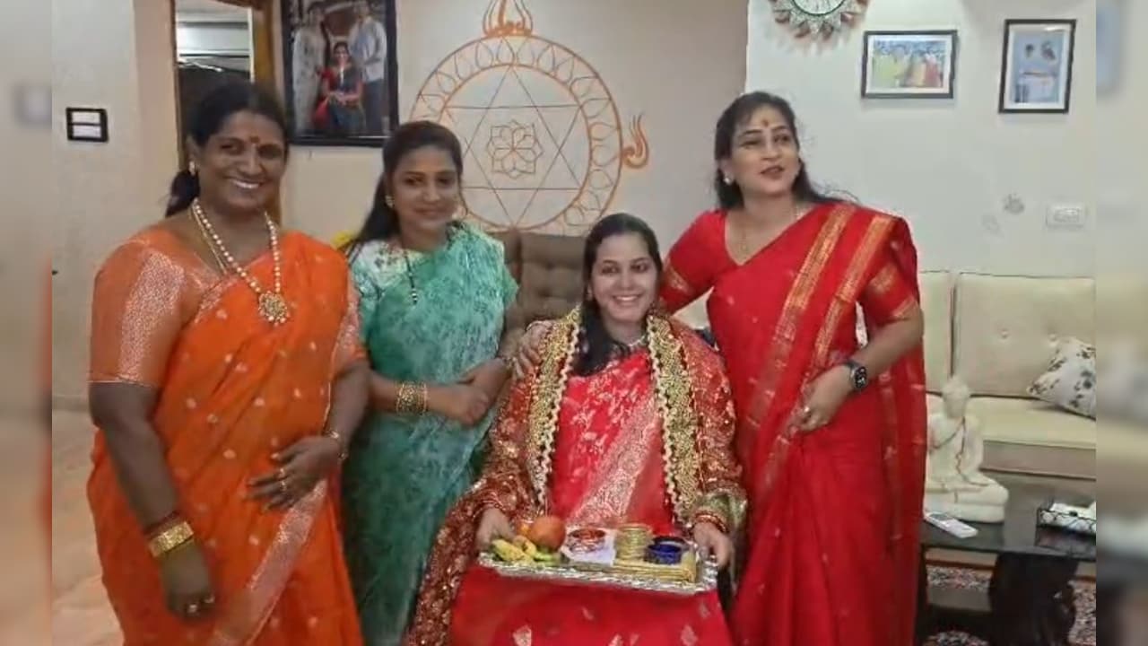 Andhra Home Minister Hosts Traditional Baby Shower For Pregnant Woman Cop