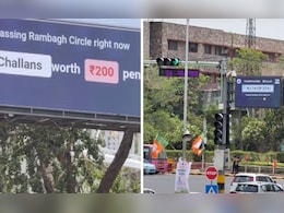 Watch: Jaipur Intersections Get Smart Screens To Catch Challan Defaulters