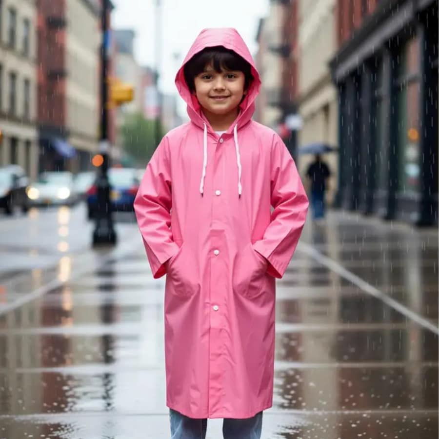 Click to buy REXBURG Solid Boys & Girls Raincoat Click to buy REXBURG Solid Boys & Girls Raincoat