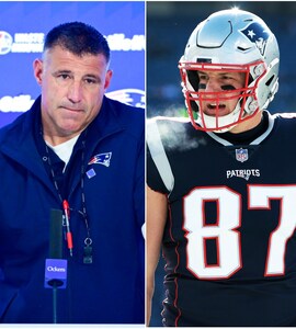 Rob Gronkowski Offers Eye-Catching Response As Mike Vrabel Controversy Continues To Shadow New England Patriots