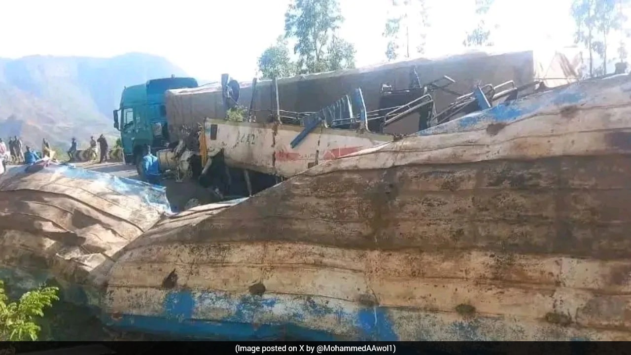 At Least 31 Dead After Overcrowded Bus Falls Into Ravine In Ethiopia
