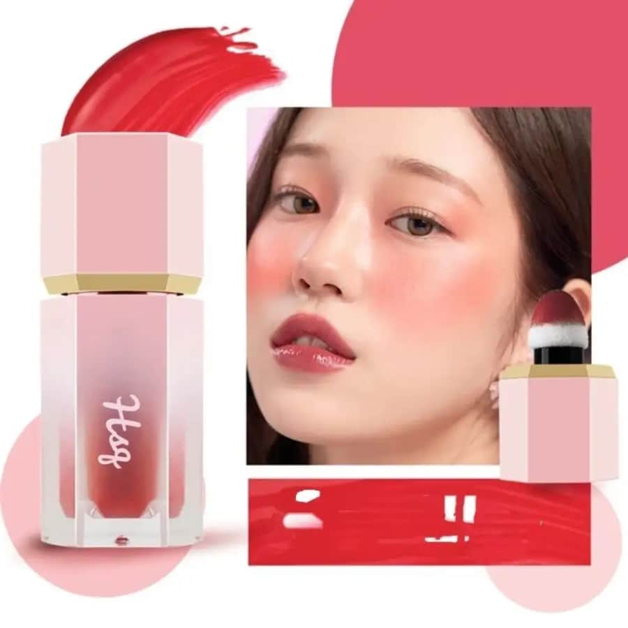 Click here to buy: HSQ Natural Peach Tint Blush – Liquid Cheek Color