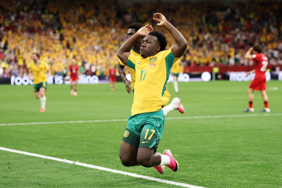 Nestory Irankunda scores in landmark FIFA World Cup moment for Australia