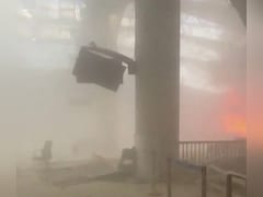 Video: Kuwait Airport Terminal Filled With Smoke After Iranian Drone Strike