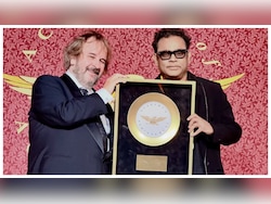 AR Rahman Honoured With Golden Plate Award In Washington, Presented By Peter Jackson