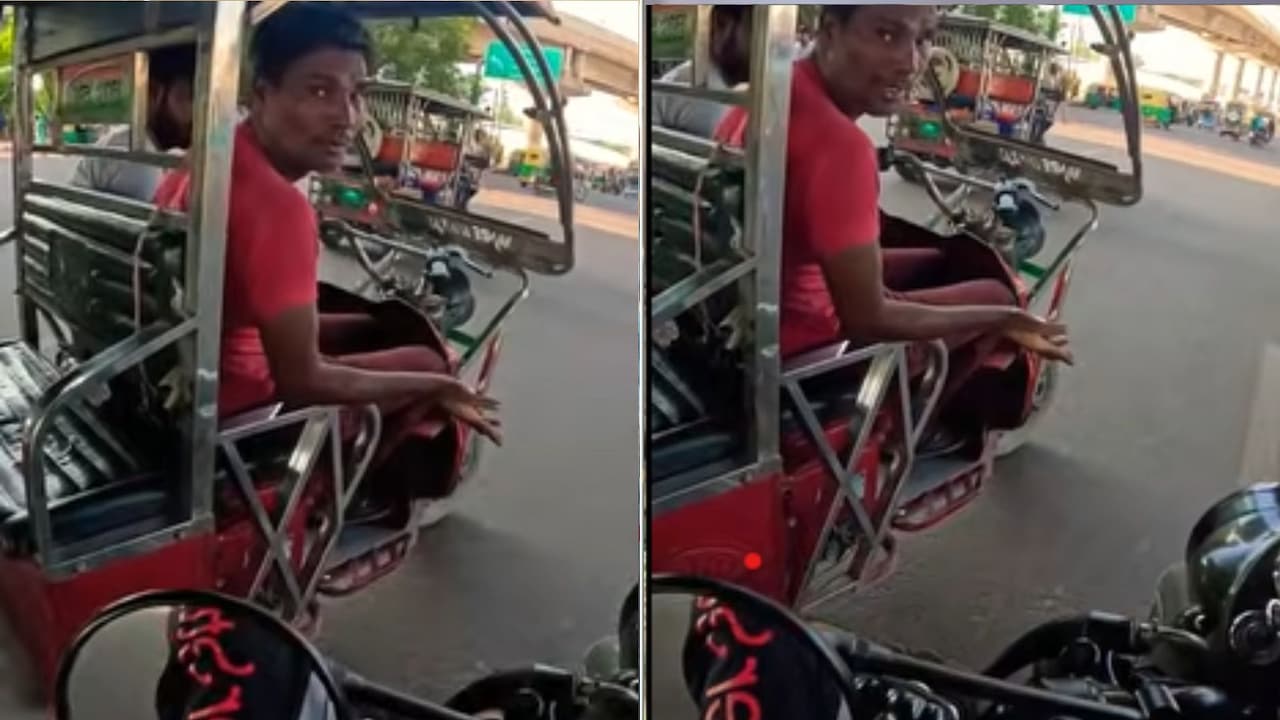 थोड़ा और बीच सड़क पर आ जाओ... ई-रिक्शा वालों पर भड़का राइडर, वीडियो वायरल होते ही हरकत में आई दिल्ली ट्रैफिक पुलिस