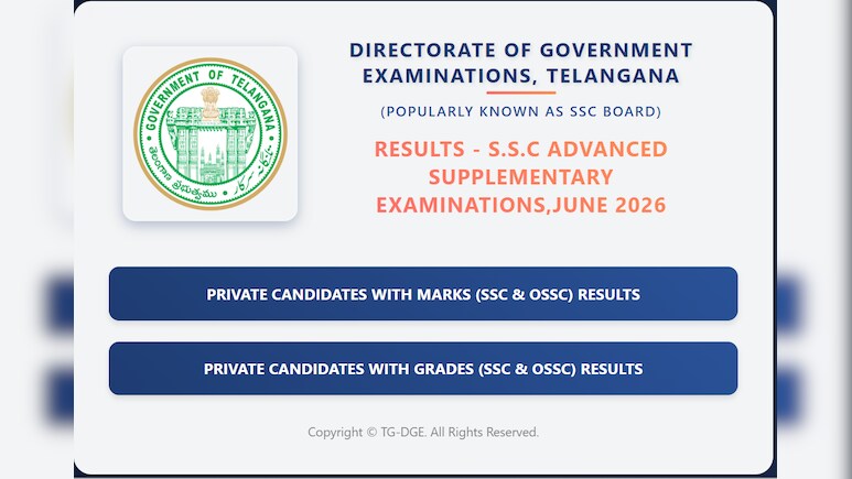 TS SSC Supplementary Result 2026 Declared; Check Direct Link & Steps To Download Marks Memo