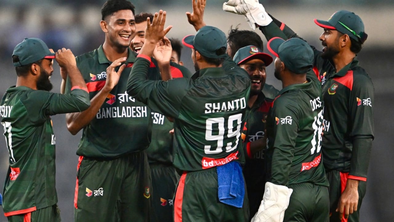 Bangladesh Hand Australia Thrashing In Stunning 1st ODI; Mosaddek Hossain, Nahid Rana Star