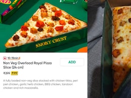 Viral: Customer Calls Out "Gourmet" Pizza Chain After Order Looks Nothing Like Photo On Swiggy