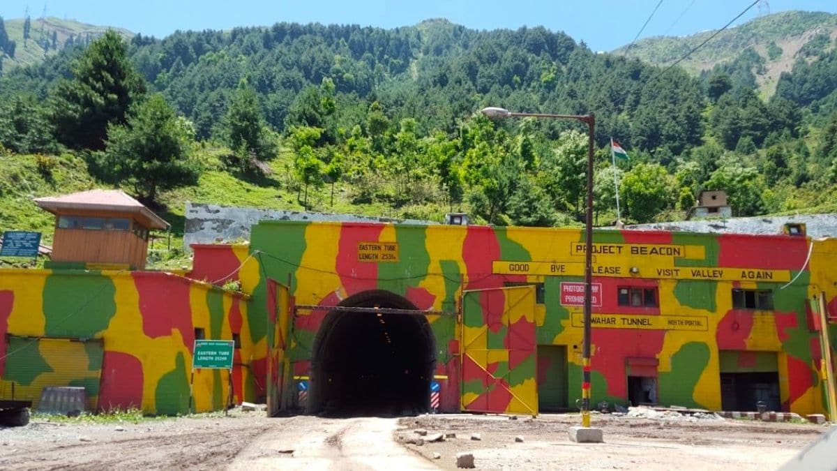 Jawahar Tunnel, Jammu & Kashmir Jawahar Tunnel, Jammu & Kashmir