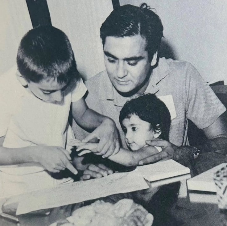 Sanjay Dutt Remembers Dad Sunil Dutt On Father's Day With A Throwback Pic
