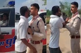 माइनिंग इंस्पेक्टर का थप्पड़ कांड वायरल; शिवपुरी में अवैध खनन कार्रवाई पर सवाल