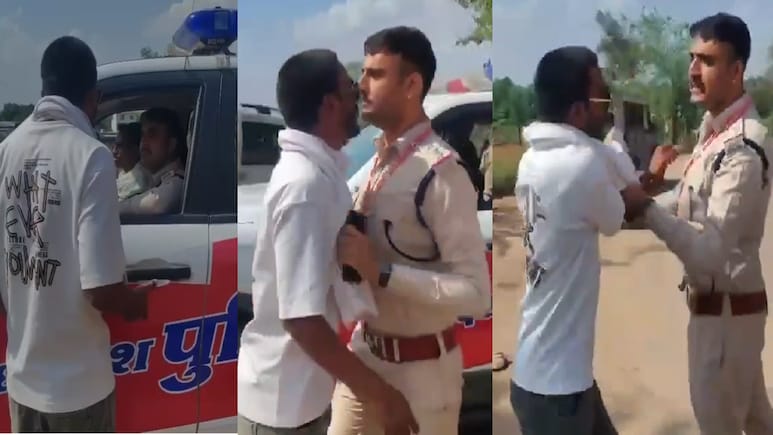 माइनिंग इंस्पेक्टर का थप्पड़ कांड वायरल; शिवपुरी में अवैध खनन कार्रवाई पर सवाल