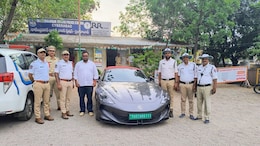 Child Drives Rs 75-Lakh MG Cyberstar In Hyderabad, Father Charged