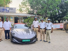 Child Drives Rs 75-Lakh MG Cyberstar In Hyderabad, Father Charged