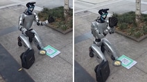Video Shows Humanoid Robot 'Begging' In China, Claims It Has 'No Money To Recharge'